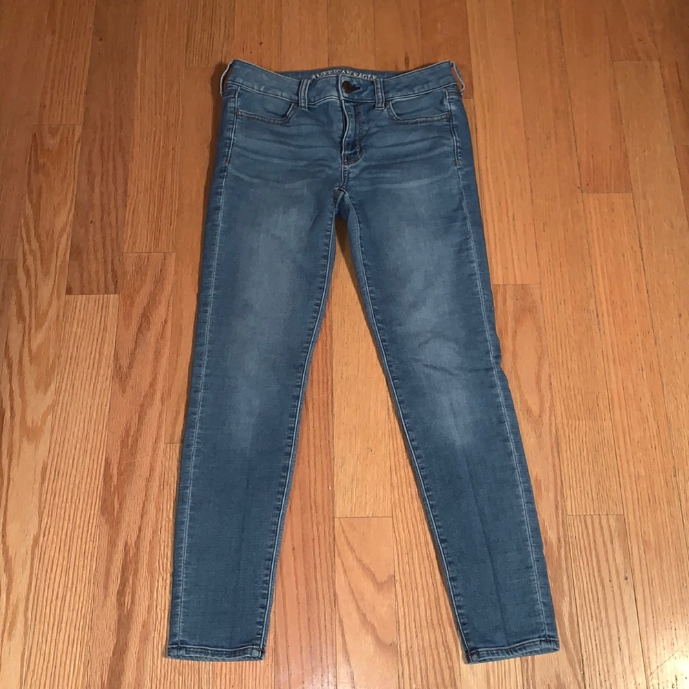 American Eagle Super Stretch Jeggings 4 Regular